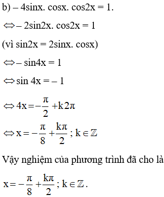 Lý thuyết Một số phương trình lượng giác thường gặp chi tiết – Toán lớp 11 (ảnh 1)