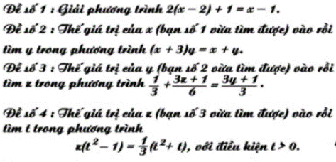 TRÒ CHƠI chạy tiếp sức (ảnh 1)