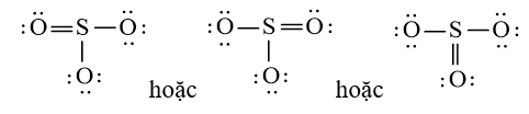 Viết công thức Lewis của các phân tử HCN, SO3
