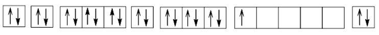 Cho các nguyên tố có điện tích hạt nhân như sau: Z = 7, Z = 14 và Zn = 21. Biểu diễn cấu hình electron của nguyên tử