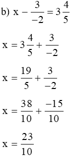 Tìm x biết 1/5/6 + x = 7/3