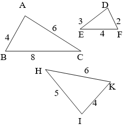 Giáo án Toán 8 Bài 5: Trường hợp đồng dạng thứ nhất mới nhất