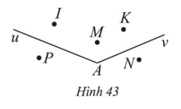 Quan sát Hình 43, đọc tên các điểm (ảnh 1)