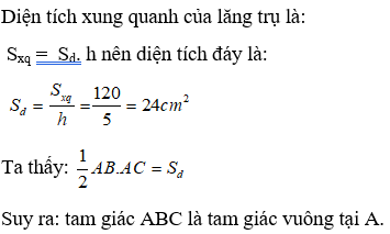 Bài tập Hình lăng trụ đứng | Lý thuyết và Bài tập Toán 8 có đáp án