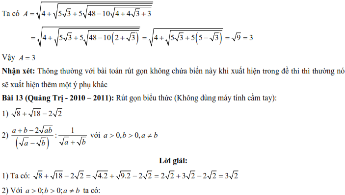 Các chuyên đề thi vào Toán lớp 10 (ảnh 15)