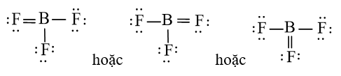 Thực hiện Bước 3 cho phân tử BF3 và cho biết có cần tiếp tục bước 4 