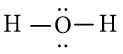 Viết công thức VSEPR của H2O, NH3 và SO2