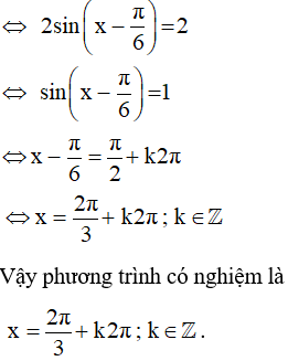 Lý thuyết Một số phương trình lượng giác thường gặp chi tiết – Toán lớp 11 (ảnh 1)