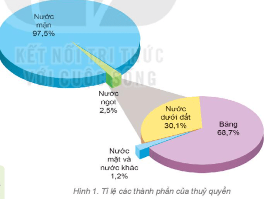 Giáo án Thủy quyển, nước trên lục địa (Kết nối tri thức) 2023| Địa lí 10 (ảnh 2)