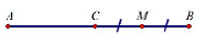Trung điểm của đoạn thẳng | Lý thuyết Toán lớp 6 chi tiết Kết nối tri thức