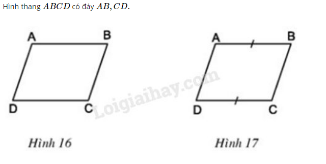 Giải Toán 8 Bài 2: Hình thang (ảnh 2)