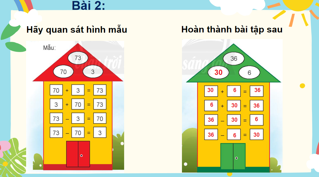 Giáo án điện tử Em làm được những gì? trang 21| Bài giảng PPT Toán lớp 2 Chân trời sáng tạo (ảnh 1)