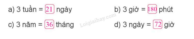 Toán lớp 3 trang 90, 91, 92  Luyện tập | Kết nối tri thức (ảnh 11)