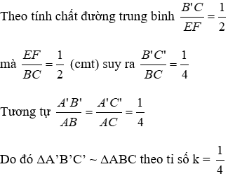 Trắc nghiệm Trường hợp đồng dạng thứ nhất có đáp án