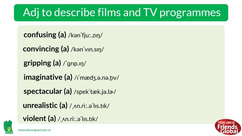 Giáo án Tiếng Anh 10 Unit 3 (Friends Global 2023): On screen (ảnh 1)