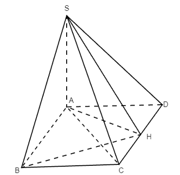 Cho hình chóp S.ABCD có SA ⊥ (ABCD), ABCD là hình thoi cạnh a