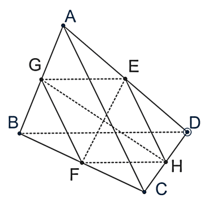 Cho tứ diện ABCD có AB = CD AC = BD AD = BC