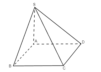 Cho hình chóp S.ABCD có SA ⊥ (ABCD) và ABCD là hình chữ nhật