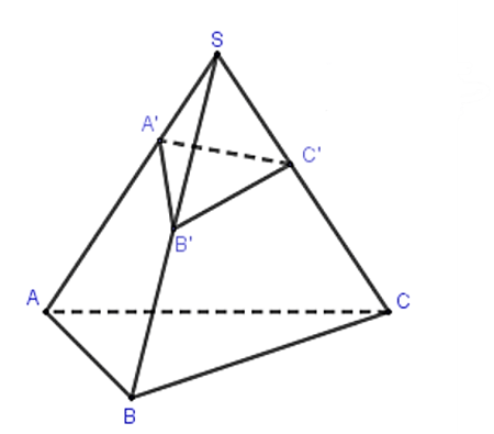 Cho hình chóp S.ABC có SA vuông góc (ABC), SA = a